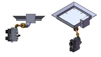 Marino burner complete