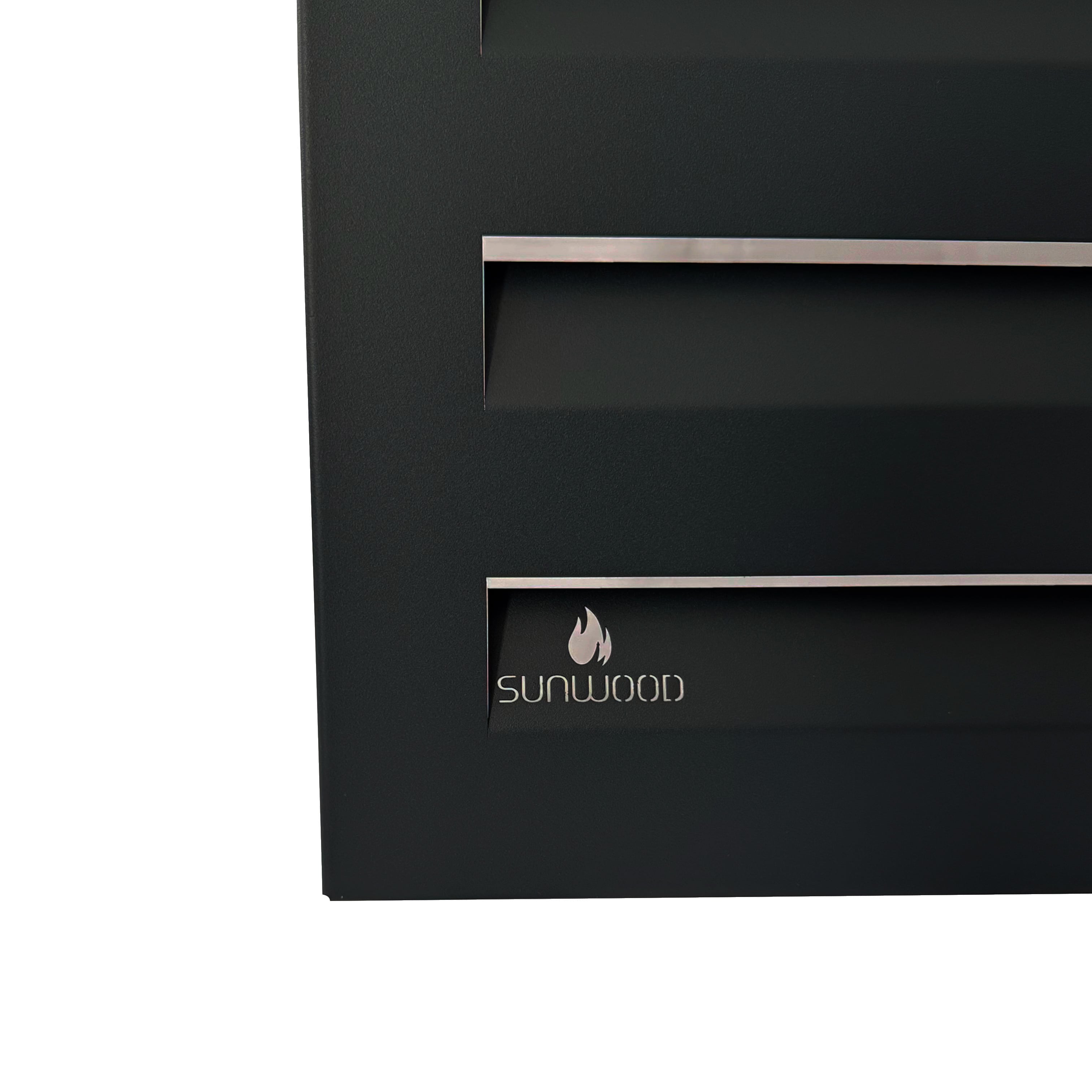 Sunwood Airco ombouw Zwart